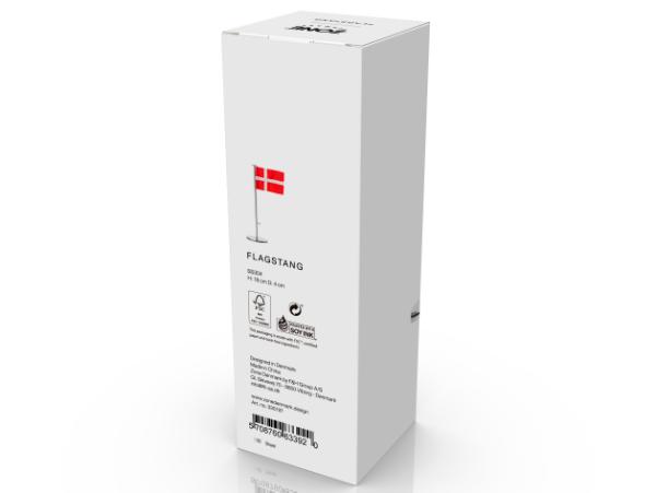 Bitz Zone Flagpole Dia. 4 X 18 Cm