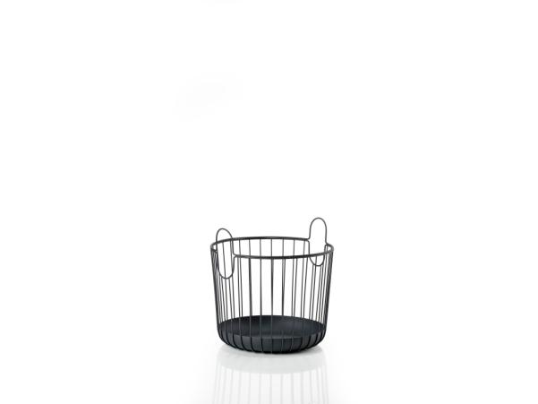 Bitz Zone Inu Basket Dia. 30 X 30.5 Cm Black