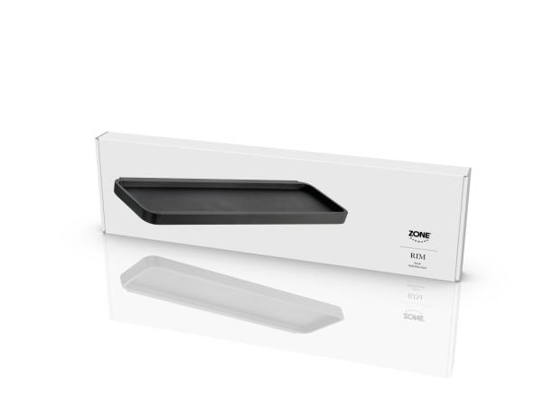 Bitz Zone Rim Shelf 44 X 11 X 2.5 Cm Black