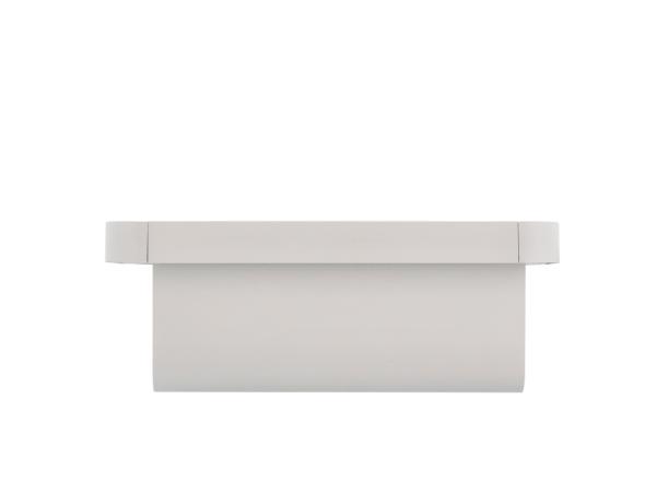 Bitz Zone Rim Showershelf 22 X 11.4 X 9 Cm White