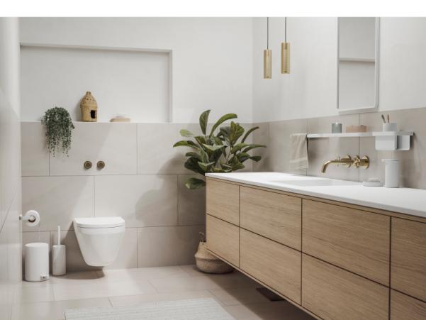 Bitz Zone Rim Wall Mirror 70 X 44 X 2.5 Cm White