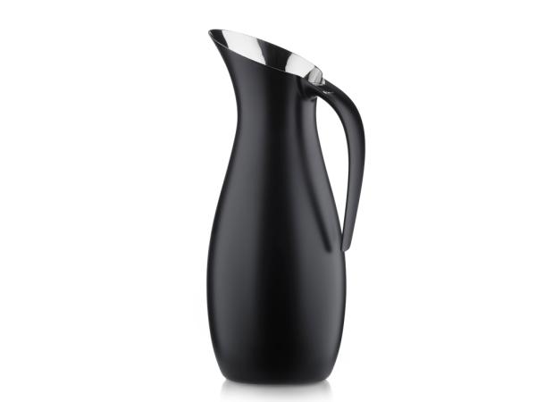 bitz Zone Rocks Jug Dia. 12 x 30 cm 1.7 liter Black