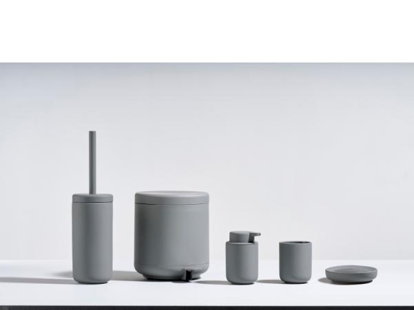 Bitz Zone Ume Soap Dish Dia. 12 X 3 Cm Grey