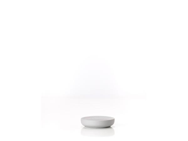 bitz Zone Ume Soap Dish Dia. 12 x 3 cm Soft Grey