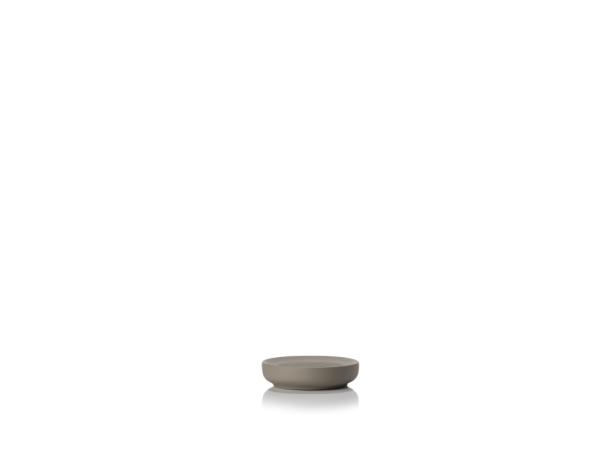 Bitz Zone Ume Soap Dish Dia 12 X 3 Cm Taupe
