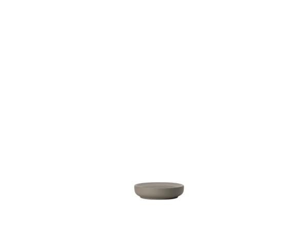 bitz Zone Ume Soap dish Dia 12 x 3 cm Taupe