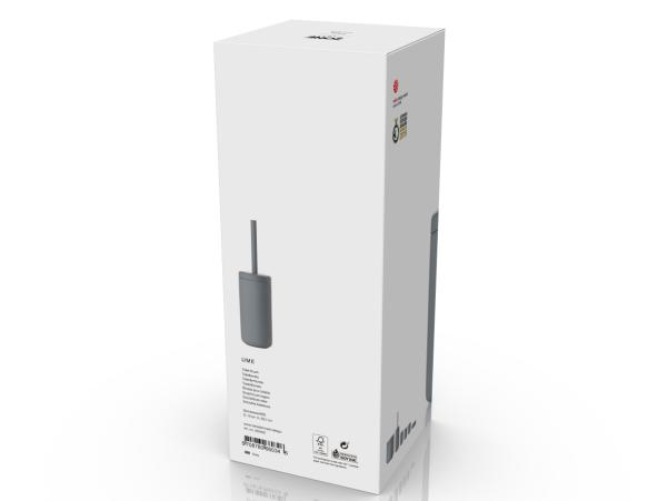 Bitz Zone Ume Toilet Brush Dia. 10 X 38 7 Cm Grey