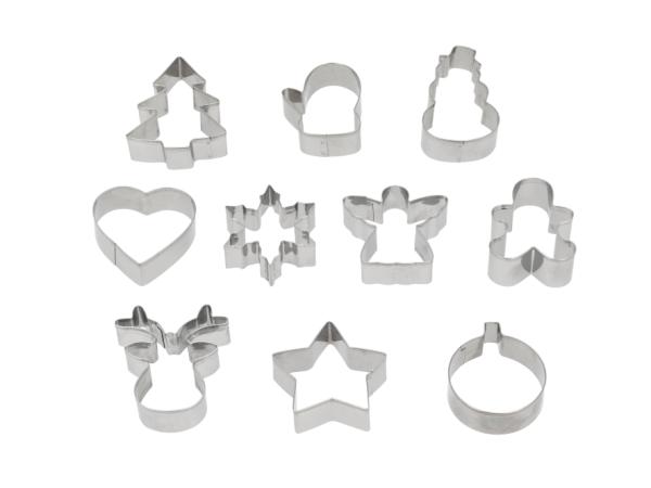 bitz Blomsterbergs ass. shapes Cookie cutter 10 pcs Steel
