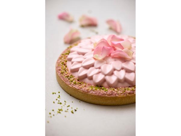 Bitz Blomsterbergs Dahlia Mousse Mould Dia. 20 X 3.8 Cm Latte