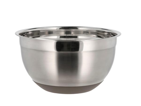 bitz Blomsterbergs Mixing bowl w. silicone base 5 liter Latte