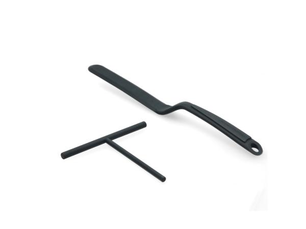 bitz Blomsterbergs Pancake utensils Anthracite grey