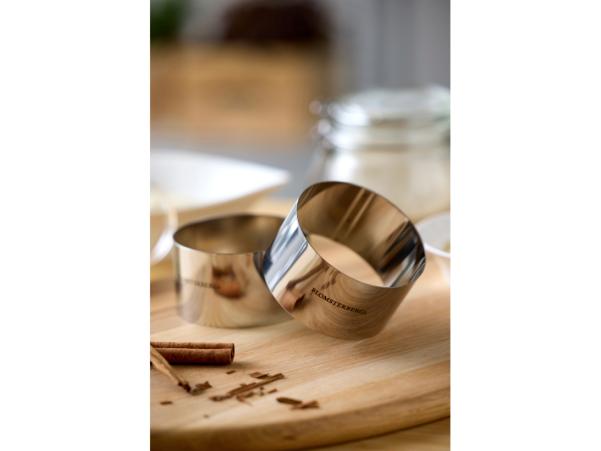 Bitz Blomsterbergs Pastry Ring Dia. 9 X 5 Cm 2 Pcs Steel