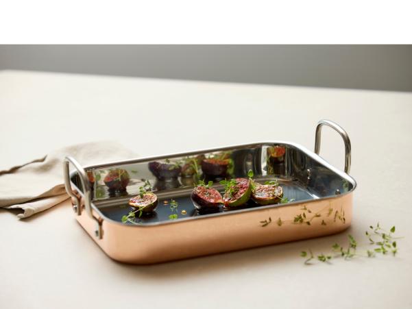 Bitz Blomsterbergs Roasting Dish 35 X 25.5 X 6.3 Cm Copper