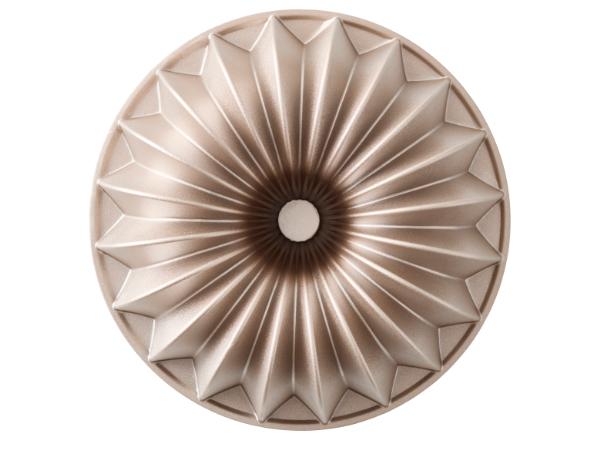 Bitz Blomsterbergs Slice Bundt Pan Dia 24 X 10 Cm Rose Gold