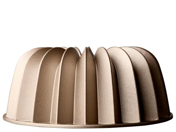 Bitz Blomsterbergs Slice Bundt Pan Dia 24 X 10 Cm Rose Gold
