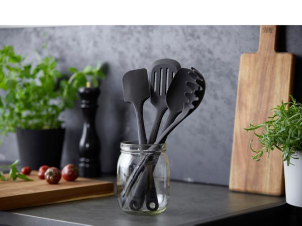 Bitz By Tareq Taylor Annie Cooking Spoon 33 X 6 5 X 2 5 Cm Black