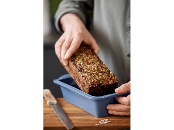 Bitz By Tareq Taylor Pecan Loaf Pan 26 X 11 X 8 Cm Indigo