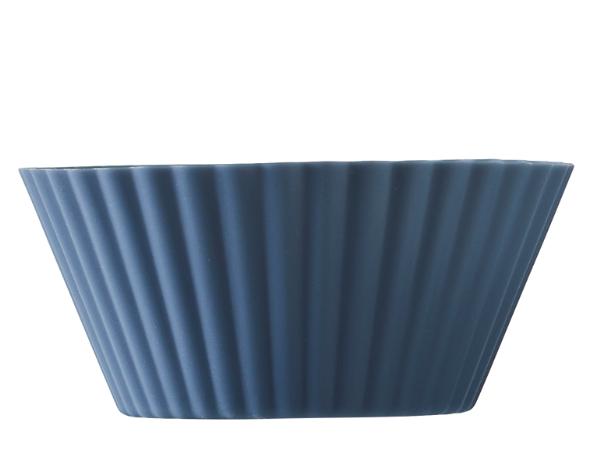 Bitz By Tareq Taylor Pecan Muffin Mould Dia 7 X 3.2 Cm 6 Pcs Indigo