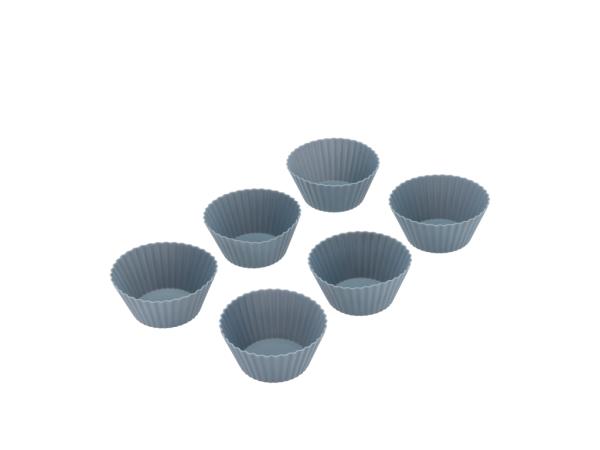 bitz By Tareq Taylor Pecan Muffin mould Dia 7 x 3.2 cm 6 pcs Indigo