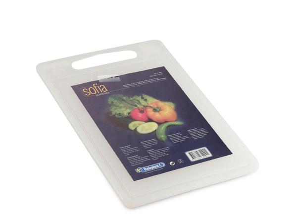 bitz Daloplast Skærebræt 35 x 25 x 1 cm Transparent