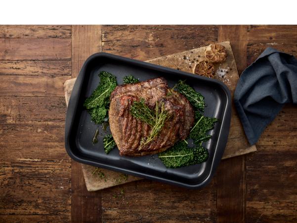 Bitz Funktion Ceramica Roasting Dish 25 X 35 X 6 Cm Black