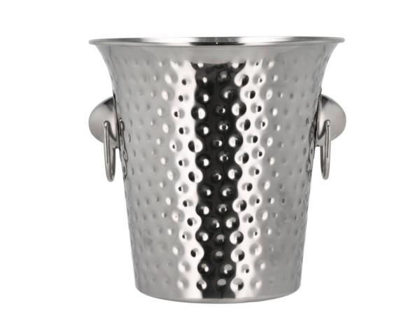 bitz Funktion Champagne/Wine cooler Dia 20 7 x 20 5 cm 4 liter Silver metallic