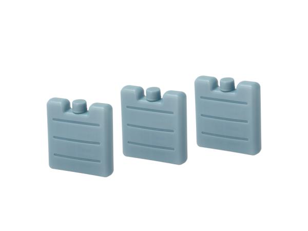 bitz Funktion Cooler brick 8 x 7 5 x 1 5 cm 3 pcs Blue