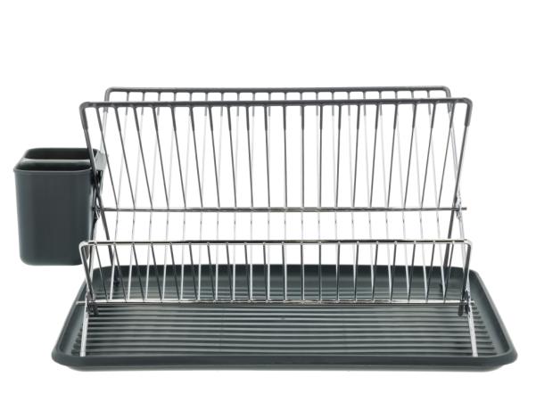 Bitz Funktion Dish Drying Rack 43 X 32 X 24 Cm Grey