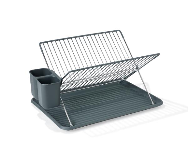 bitz Funktion Dish drying rack 43 x 32 x 24 cm Grey