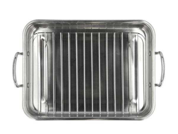 Bitz Funktion Endurance Roasting Pan W/rack 35 X 26 X 6 Cm Steel