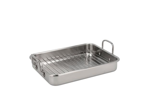bitz Funktion Endurance Roasting pan w/rack 35 x 26 x 6 cm Steel