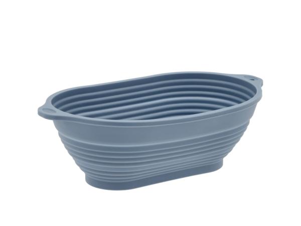 bitz Funktion Proofing basket oval 28 8 x 15 9 x 9 1 cm Blue
