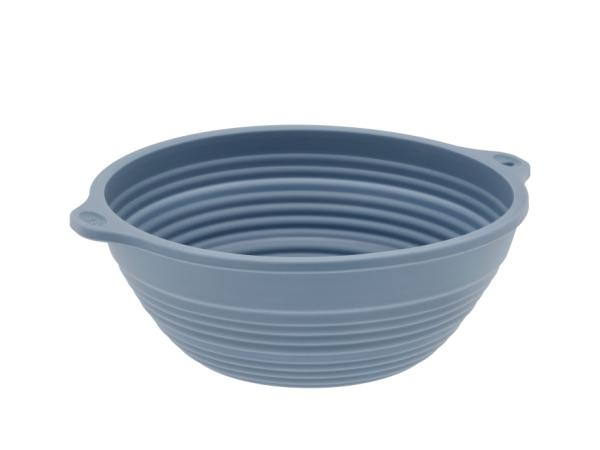 bitz Funktion Proofing basket round 25 8 x 22 8 x 9 1 cm Blue