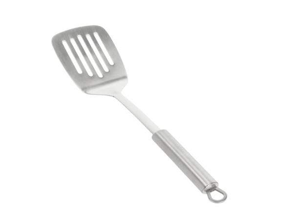 bitz Funktion Spatula with holes 34 5 x 8 4 x 3 cm Steel