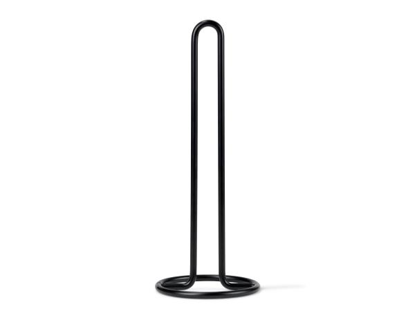 bitz Funktion Table Kitchen Roll Holder Dia. 12 5 x 32 5 cm Black