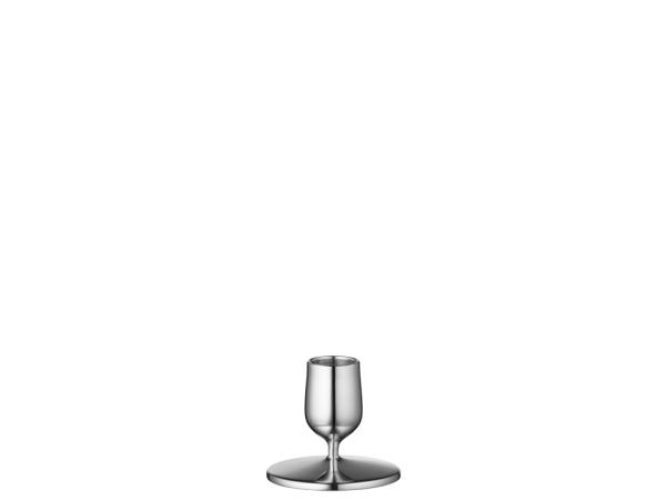 bitz Gense Dorotea Candlestick Dia 7 x 5 5 cm Polished steel