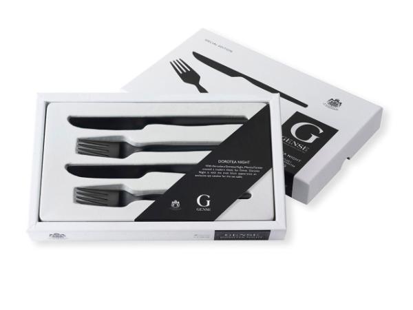 bitz Gense Dorotea Night lunch set of cutlery 4 parts