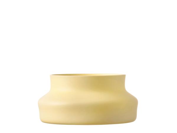 bitz Gense Dorotea Vase Dia 25 x 12 cm Mellow Yellow