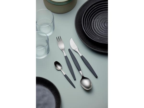 Bitz Gense Focus De Luxe Tea Spoon 13 2 Cm Black/matte Steel