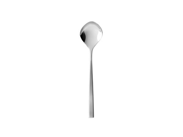 bitz Gense Fuga Dessert spoon 17 cm Matte/Polished steel