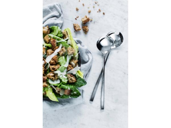 Bitz Gense Fuga Salad Cutlery 25 Cm Matte/Polished Steel