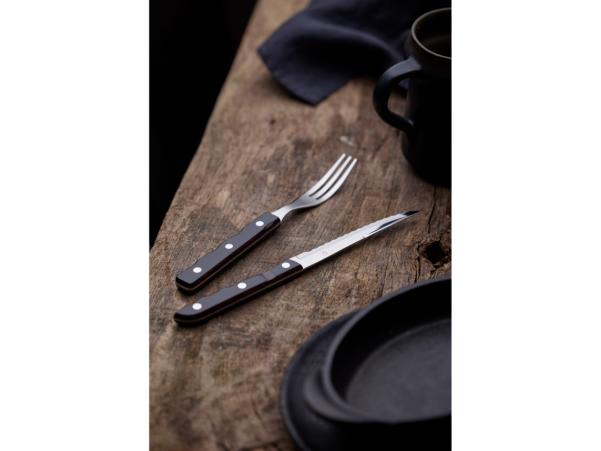 Bitz Gense Old Farmer Classic Steak Fork 19 7 Cm Wood/Steel