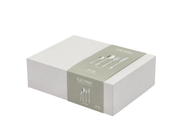 Bitz Gense Pantry Cutlery Set 16 Parts Matte/Polished Steel