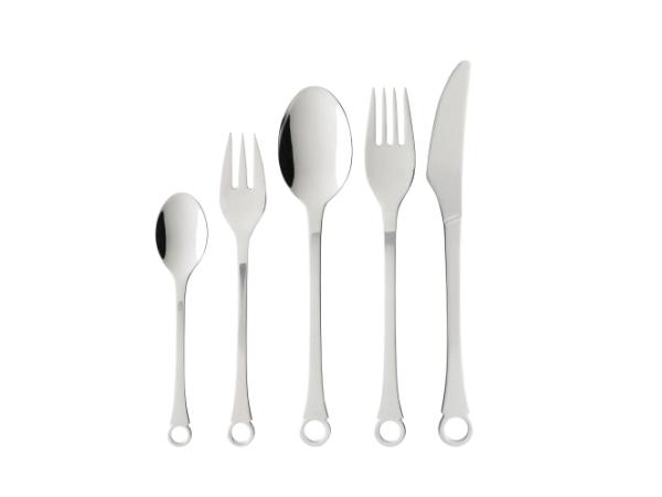 bitz Gense Pantry Cutlery set 60 parts Matte/Polished steel