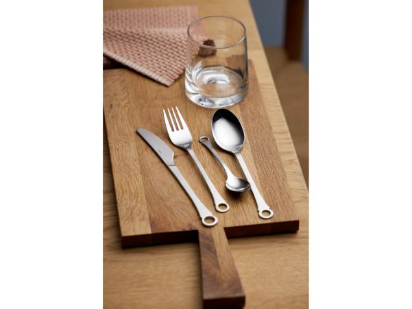 Bitz Gense Pantry Table Fork 19 Cm Matte/Polished Steel