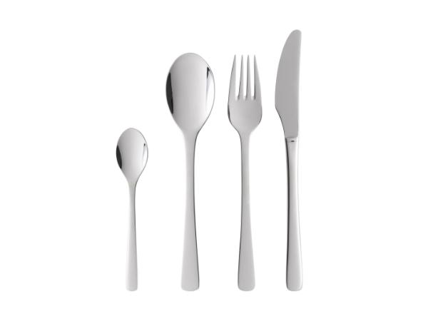 bitz Gense Steel Line Cutlery set 16 parts Polished steel