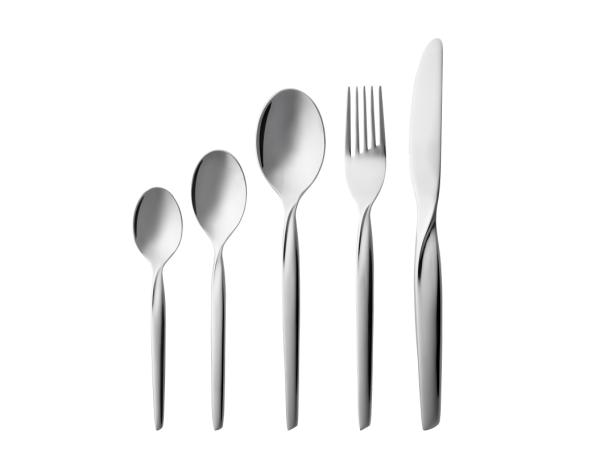 bitz Gense Twist Cutlery set 60 parts Polished steel