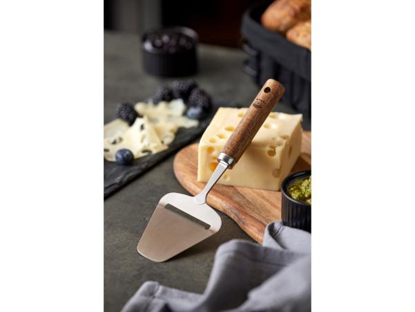 Bitz HOLM Cheese Plane 22 5 Cm Stainless Steel/Acacia
