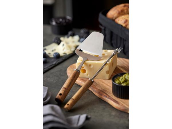 Bitz HOLM Cheese Slicer 24 5 Cm Stainless Steel/Acacia