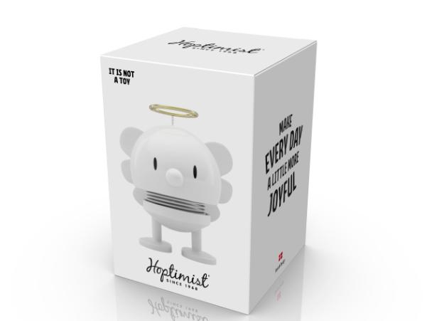 Bitz Hoptimist Angel Bumble Hoptimist 4.5 X 5.8 X 7.5 Cm S White